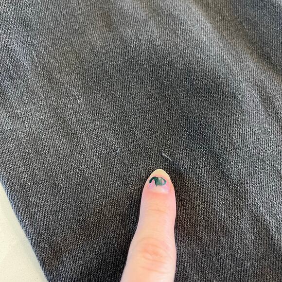 L'AGENCE High Line Skinny Jeans in Nighttime Destruction Distressed Size 25 - Picture 12 of 12